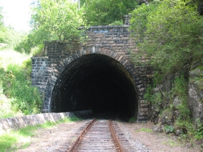Тоннель на Кругобайкальской железной дороге